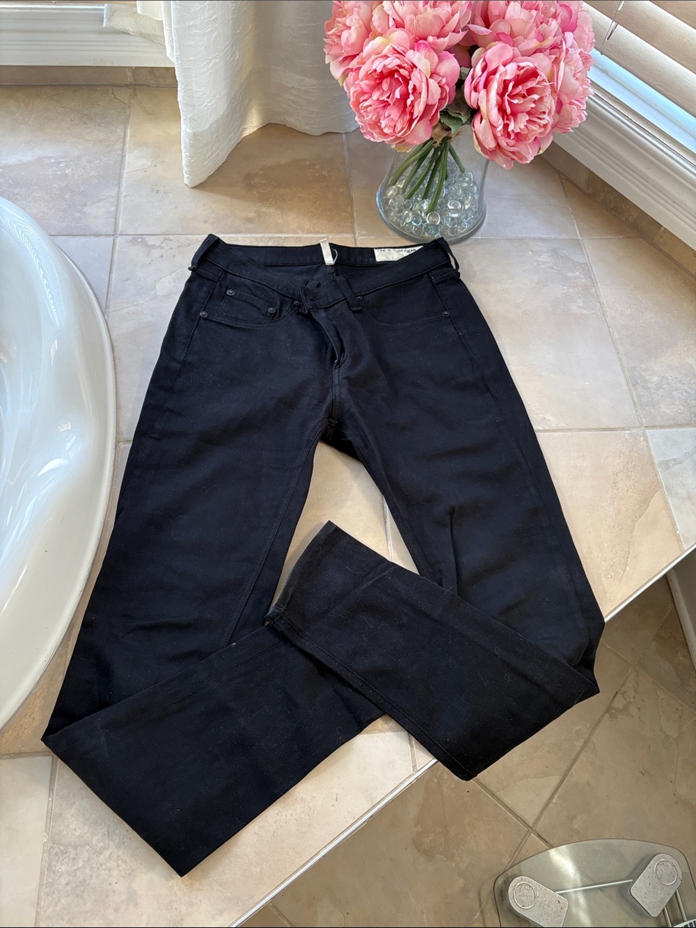 rag & bone Black Jeans - Slim Fit